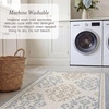 image:imageLaura Ashley All Loop Tufted 3x5 Washable SkidResistant Accent Rug  Ivory MarwoodBarnsley Blue