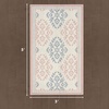image:imageLaura Ashley All Loop Tufted 3x5 Washable SkidResistant Accent Rug  Ivory MarwoodBarnsley Ivory