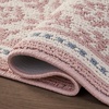 image:imageLaura Ashley All Loop Tufted 3x5 Washable SkidResistant Accent Rug  Ivory MarwoodBarnsley Ivory