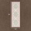 image:imageLaura Ashley All Loop Tufted 3x5 Washable SkidResistant Accent Rug  Ivory MarwoodBarnsley Pink