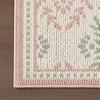 image:imageLaura Ashley All Loop Tufted 3x5 Washable SkidResistant Accent Rug  Ivory MarwoodBarnsley Pink