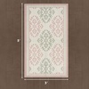 image:imageLaura Ashley All Loop Tufted 3x5 Washable SkidResistant Accent Rug  Ivory MarwoodBarnsley Pink