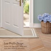 image:imageLaura Ashley All Loop Tufted 3x5 Washable SkidResistant Accent Rug  Ivory MarwoodDebbie Double Border Twotone BerberIvory