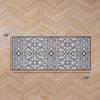 image:imageLaura Ashley All Loop Tufted 3x5 Washable SkidResistant Accent Rug  Ivory MarwoodFeya Twotone Dark GreyIvory
