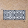 image:imageLaura Ashley All Loop Tufted 3x5 Washable SkidResistant Accent Rug  Ivory MarwoodFeya Twotone Dusty NavyIvory