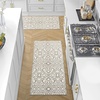 image:imageLaura Ashley All Loop Tufted 3x5 Washable SkidResistant Accent Rug  Ivory MarwoodFeya Twotone LinenIvory