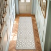 image:imageLaura Ashley All Loop Tufted 3x5 Washable SkidResistant Accent Rug  Ivory MarwoodFeya Twotone LinenIvory