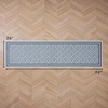 image:imageLaura Ashley All Loop Tufted 3x5 Washable SkidResistant Accent Rug  Ivory MarwoodIsla Twotone Dusty NavyIvory
