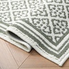 image:imageLaura Ashley All Loop Tufted 3x5 Washable SkidResistant Accent Rug  Ivory MarwoodIsla Twotone IvorySage