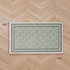 image:imageLaura Ashley All Loop Tufted 3x5 Washable SkidResistant Accent Rug  Ivory MarwoodIsla Twotone IvorySage