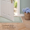 image:imageLaura Ashley All Loop Tufted 3x5 Washable SkidResistant Accent Rug  Ivory MarwoodIsla Twotone IvorySage