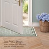 image:imageLaura Ashley All Loop Tufted 3x5 Washable SkidResistant Accent Rug  Ivory MarwoodIsla Twotone IvorySage