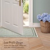 image:imageLaura Ashley All Loop Tufted 3x5 Washable SkidResistant Accent Rug  Ivory MarwoodIsla Twotone IvorySage