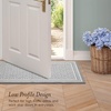 image:imageLaura Ashley All Loop Tufted 3x5 Washable SkidResistant Accent Rug  Ivory MarwoodIsla Twotone Light GreyIvory