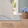 image:imageLaura Ashley All Loop Tufted 3x5 Washable SkidResistant Accent Rug  Ivory MarwoodIsla Twotone Light GreyIvory