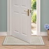 image:imageLaura Ashley All Loop Tufted 3x5 Washable SkidResistant Accent Rug  Ivory MarwoodIsla Twotone LinenIvory