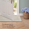 image:imageLaura Ashley All Loop Tufted 3x5 Washable SkidResistant Accent Rug  Ivory MarwoodIsla Twotone LinenIvory
