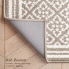 image:imageLaura Ashley All Loop Tufted 3x5 Washable SkidResistant Accent Rug  Ivory MarwoodIsla Twotone LinenIvory