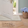 image:imageLaura Ashley All Loop Tufted 3x5 Washable SkidResistant Accent Rug  Ivory MarwoodIsla Twotone LinenIvory