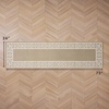 image:imageLaura Ashley All Loop Tufted 3x5 Washable SkidResistant Accent Rug  Ivory MarwoodLorreta Twotone BerberIvory