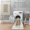 image:imageLaura Ashley All Loop Tufted 3x5 Washable SkidResistant Accent Rug  Ivory MarwoodLorreta Twotone BerberIvory
