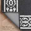 image:imageLaura Ashley All Loop Tufted 3x5 Washable SkidResistant Accent Rug  Ivory MarwoodLorreta Twotone Dark GreyIvory