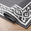 image:imageLaura Ashley All Loop Tufted 3x5 Washable SkidResistant Accent Rug  Ivory MarwoodLorreta Twotone Dark GreyIvory