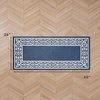 image:imageLaura Ashley All Loop Tufted 3x5 Washable SkidResistant Accent Rug  Ivory MarwoodLorreta Twotone Dusty NavyIvory