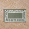 image:imageLaura Ashley All Loop Tufted 3x5 Washable SkidResistant Accent Rug  Ivory MarwoodLorreta Twotone IvorySage