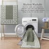 image:imageLaura Ashley All Loop Tufted 3x5 Washable SkidResistant Accent Rug  Ivory MarwoodLorreta Twotone IvorySage