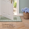 image:imageLaura Ashley All Loop Tufted 3x5 Washable SkidResistant Accent Rug  Ivory MarwoodLorreta Twotone IvorySage