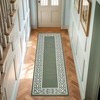 image:imageLaura Ashley All Loop Tufted 3x5 Washable SkidResistant Accent Rug  Ivory MarwoodLorreta Twotone IvorySage