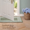 image:imageLaura Ashley All Loop Tufted 3x5 Washable SkidResistant Accent Rug  Ivory MarwoodLorreta Twotone IvorySage
