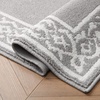 image:imageLaura Ashley All Loop Tufted 3x5 Washable SkidResistant Accent Rug  Ivory MarwoodLorreta Twotone Light GreyIvory