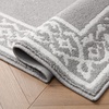 image:imageLaura Ashley All Loop Tufted 3x5 Washable SkidResistant Accent Rug  Ivory MarwoodLorreta Twotone Light GreyIvory