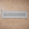 image:imageLaura Ashley All Loop Tufted 3x5 Washable SkidResistant Accent Rug  Ivory MarwoodLorreta Twotone Light GreyIvory