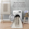 image:imageLaura Ashley All Loop Tufted 3x5 Washable SkidResistant Accent Rug  Ivory MarwoodLorreta Twotone LinenIvory