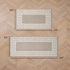 image:imageLaura Ashley All Loop Tufted 3x5 Washable SkidResistant Accent Rug  Ivory MarwoodLorreta Twotone LinenIvory