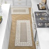 image:imageLaura Ashley All Loop Tufted 3x5 Washable SkidResistant Accent Rug  Ivory MarwoodLorreta Twotone LinenIvory