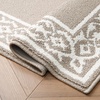image:imageLaura Ashley All Loop Tufted 3x5 Washable SkidResistant Accent Rug  Ivory MarwoodLorreta Twotone LinenIvory