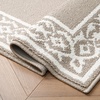 image:imageLaura Ashley All Loop Tufted 3x5 Washable SkidResistant Accent Rug  Ivory MarwoodLorreta Twotone LinenIvory