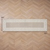 image:imageLaura Ashley All Loop Tufted 3x5 Washable SkidResistant Accent Rug  Ivory MarwoodLorreta Twotone LinenIvory