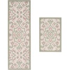 image:imageLaura Ashley All Loop Tufted 3x5 Washable SkidResistant Accent Rug  Ivory MarwoodMarwood Ivory