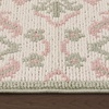 image:imageLaura Ashley All Loop Tufted 3x5 Washable SkidResistant Accent Rug  Ivory MarwoodMarwood Ivory