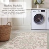 image:imageLaura Ashley All Loop Tufted 3x5 Washable SkidResistant Accent Rug  Ivory MarwoodMarwood Ivory