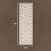 image:imageLaura Ashley All Loop Tufted 3x5 Washable SkidResistant Accent Rug  Ivory MarwoodMarwood Ivory