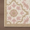 image:imageLaura Ashley All Loop Tufted 3x5 Washable SkidResistant Accent Rug  Ivory MarwoodMarwood Pink