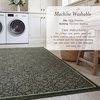 image:imageLaura Ashley Annecy Imagine Printed Chenille NonSlip Washable Rug Navy Multi 710x 10 Area RugAnnecy Blue