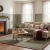 image:imageLaura Ashley Annecy Imagine Printed Chenille NonSlip Washable Rug Navy Multi 710x 10 Area RugAnnecy Green