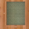 image:imageLaura Ashley Annecy Imagine Printed Chenille NonSlip Washable Rug Navy Multi 710x 10 Area RugAnnecy Green